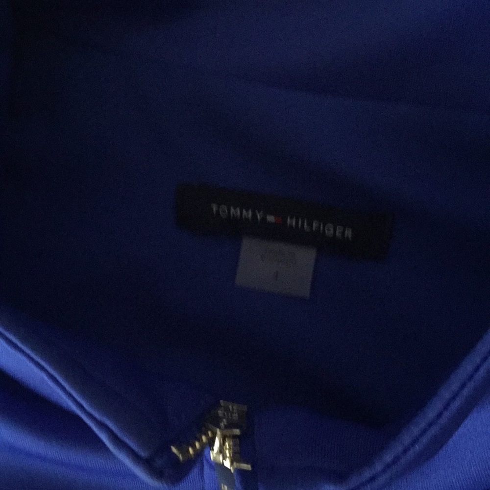 Tommy Hilfiger belted scuba shirt dress - Picture 4 of 5